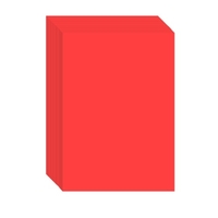 100 feuilles de papier de copie couleur A4 210x297mm / 8.3x11.7in papier d