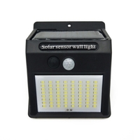 100 LED lumière solaire lampe solaire extérieure capteur de mouvement PIR lampe à énergie solaire mur réverbères pour la décoration de jardin