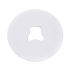 100 pcs / sac Salon de Beauté Face Pad Lit Table Visage Trou Couverture Spa Massage Jetable Respiration Feuille Blanc