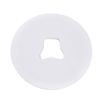 100 pcs / sac Salon de Beauté Face Pad Lit Table Visage Trou Couverture Spa Massage Jetable Respiration Feuille Blanc