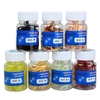 100 pcs 4 cm Leurre De Pêche Doux Mouche Ver De Terre En Plastique Artificiel Grub Worm Doux Appâts Leurres