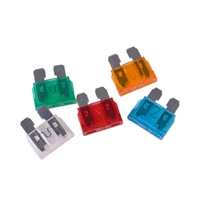 100 pcs Assortiment Voiture Standard Lame Fusibles 2A 3A 5A 7.5A 10A 15A 20A 25A 30A 35A pour Véhicule Moto Bateau Camion