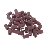 100 Pcs Nail Forage Sablage Bandes Meulage Sable pour Manucure Pédicure Nail Drill Machine Nail Art Outil 80 120 180 Taille Facultative
