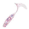 100 pièces 4cm leurres de pêche artificiels souples nageur queue Grub leurres ver Moggot Grub leurres appâts