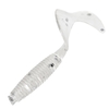 100 pièces 4cm leurres de pêche artificiels souples nageur queue Grub leurres ver Moggot Grub leurres appâts
