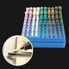 100 pièces accessoires de polissage de polissage électrique ensemble de mèches de meulage avec 1/8 tige laine sésame caoutchouc Jade peau de vache outils rotatifs abrasifs