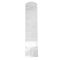 100 pièces épaississement humide parapluies sac jetable étanche transparent plastique manches parapluies couverture pour automatique parapluies couverture machine