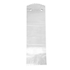 100 pièces épaississement humide parapluies sac jetable étanche transparent plastique manches parapluies couverture pour automatique parapluies couverture machine