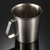 1000ML en acier inoxydable pichet pichet lait mousse contenant de lait tasse café cuisine outil de mesure