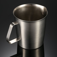 1000ML en acier inoxydable pichet pichet lait mousse contenant de lait tasse café cuisine outil de mesure