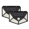 100LED solaire applique murale capteur de mouvement lumière corps humain lampe à induction éclairage extérieur IP65 résistant à l