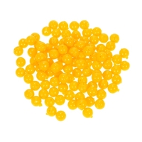 100pcs doux leurres de pêche Odeur semi flottant à billes Bead Feeder ma s Flavour appâts artificiels Accessoires de pêche