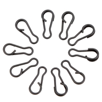 100pcs Quick Link Clips pour Articles de pêche de la carpe