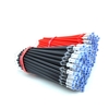 100pcs stylo neutre aiguille complète de balle de bureau d