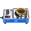 100W 220V 38mm 250g Mini-pot de soudure sans plomb Revêtement en titane Acier inoxydable pour pot de soudure Pot de soudure compact réglable en température pour le soudage et le brasage