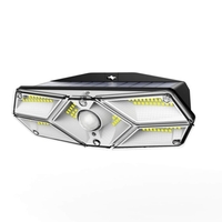 104 LED Applique murale grand angle 10M Distance de détection Angle de détection de 120 degrés 6 Zone luminescente