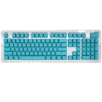 104 touches de moulage par injection bicolore PBT Keycap Set profil OEM pour clavier mécanique blanc (uniquement Keycaps)