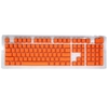 104 touches de moulage par injection bicolore PBT Keycap Set profil OEM pour clavier mécanique blanc (uniquement Keycaps)