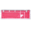 104 touches de moulage par injection bicolore PBT Keycap Set profil OEM pour clavier mécanique blanc (uniquement Keycaps)