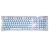 104 touches de moulage par injection bicolore PBT Keycap Set profil OEM pour clavier mécanique blanc (uniquement Keycaps)