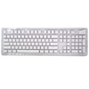 104 touches de moulage par injection bicolore PBT Keycap Set profil OEM pour clavier mécanique blanc (uniquement Keycaps)