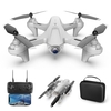 1080P Double caméra WiFi FPV Drone Drone pliant sans tête Mode One Key Drone de retour pour adultes