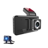 1080P DVR Dash caméra 4 pouces voiture Dashcam enregistreur de conduite (enregistrement avant et arrière)