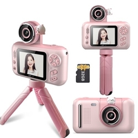 1080P Kids Digital Camera Mini Video Camera 40MP Écran 2, 4 pouces IPS Objectif rotatif à 180 °