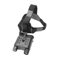 1080P Lunettes de vision nocturne montées à tête infrarouge avec écran TFT de 2, 7 po 8X Zoom numérique 300-400M pour la recherche de grottes de sécurité randonnée de nuit pêche de chasse à la faune observation