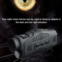1080P Portable monoculaire infrarouge nuit-Visions dispositif jour nuit utilisation Photo vidéo prise 5X Zoom numérique 300M plein noir Distance de visionnement pour la chasse en plein air canotage voyage