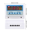 10A/DC12V LED régulateur de température numérique Thermostat Intelligent système de contrôle de température de refroidissement de chauffage avec capteur