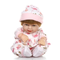 10in Reborn Baby Rebirth poupée enfants cadeau rose sac tout Silica Gel fille