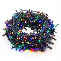 10M 100 perles de lampe guirlande lumineuse 8 modes fée lumière étanche décor de fête de jardin