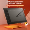 10moons 1060 Plus tablette graphique 10 * 6 pouces grande zone de peinture de téléphone exclusive avec 8192 niveaux stylo passif de pression 5080 LPI