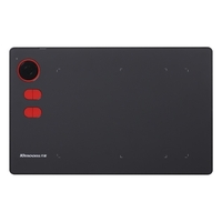 10moons G20 tablette graphique 21.4 * 14.4cm grande zone de peinture de téléphone exclusive avec 8192 niveaux stylo passif de pression 5080 LPI