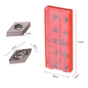 10pcs / box DCMT070204 VP15TF DCMT21.51 Inserts de carbure CNC Tour lames outil de tournage
