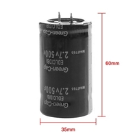 10pcs 2.7V 500F Condensateurs Voiture Condensateur Farad Condensateur Super Farad Condensateur 35 * 60mm