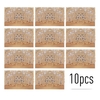 10pcs cartes d