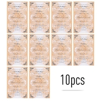 10pcs cartes d