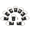 10pcs haute qualité Kayak D anneaux pourvoirie gréement pour bateau Canoe Kayak,  accessoires