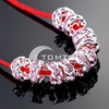 10pcs LACY PINK CRYSTAL SPACER RONDELLE BEADS 6MM jlm10