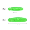 10pcs leurre de pêche 5cm / 6cm artificiel leurre réfléchissant Shad ver environnement mouche de l