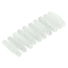 10pcs leurre de pêche 5cm / 6cm artificiel leurre réfléchissant Shad ver environnement mouche de l