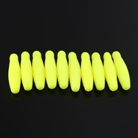 10pcs leurre de pêche 5cm / 6cm artificiel leurre réfléchissant Shad ver environnement mouche de l