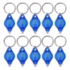 10pcs mini-lampe de poche lampe de poche LED UV portable trousseau