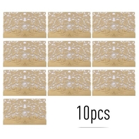 10pcs porte-invitation d
