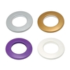 10pcs rideau oeillet haut anneaux oeillet décoration de la maison fenêtre rideau accessoires à faible bruit draperie oeillets
