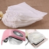 10Pcs Sacs de rechange non tissés blancs pour les accessoires d