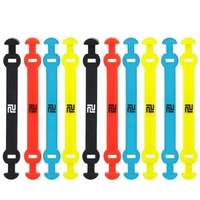 10pcs sangles élastiques amortisseur raquette de tennis en silicone
