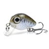 1.1 in / 0.06 oz leurres de pêche coulants leurres corporels durs avec hameçon triple appât de pêche réaliste appât de pêche 3D yeux appâts artificiels appâts de pêche au manivelle
